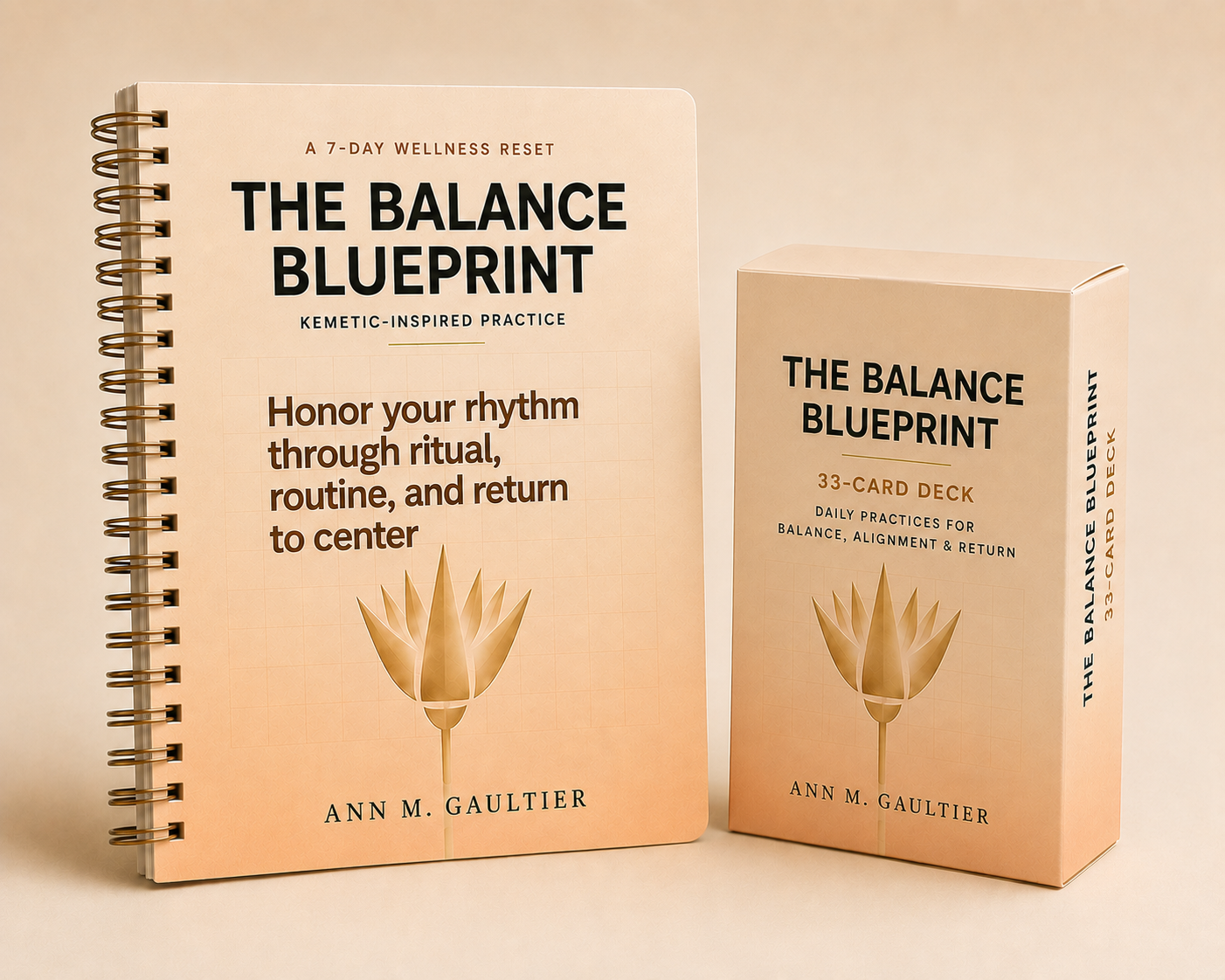 The Balance Blueprint e-book and 33-card companion deck